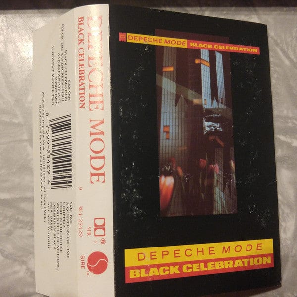 Depeche Mode - Black Celebration (Cass, Album, Club, CH,) on Sire, Sire at Further Records