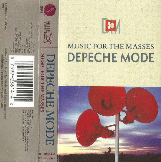 Depeche Mode - Music For The Masses (Cass, Album, SR,) on Sire,Mute at Further Records