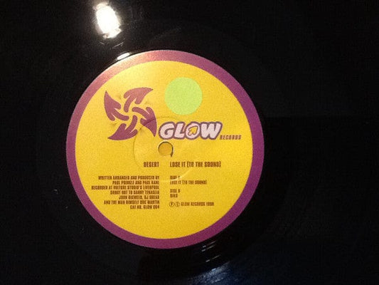 Desert – Lose It (To The Sound) (12", Glow Records, 1998) Front Cover