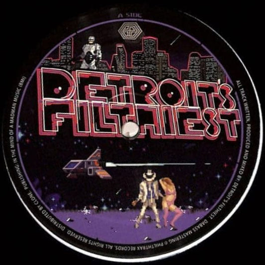 Detroit's Filthiest - Please Play Again (12") Philthtrax Vinyl