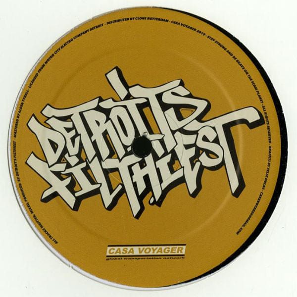 Detroit's Filthiest - Prime Cuts (12") Casa Voyager Vinyl