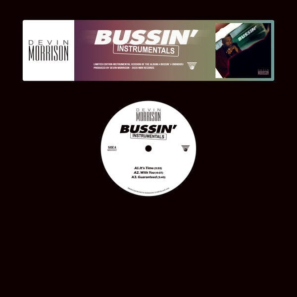Devin Morrison - Bussin' (Instrumentals) (2xLP, Album) Nothing But Net