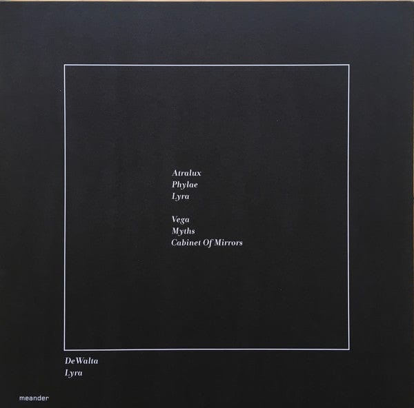 DeWalta - Lyra (2xLP, Album, 180) Meander
