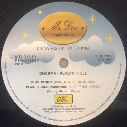 Dharma (3) - Plastic Doll (12", Ltd, Num, RM) Mr. Disc Organization