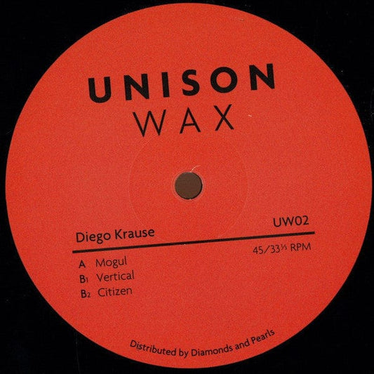 Diego Krause - Unison Wax 02 (12") Unison Wax