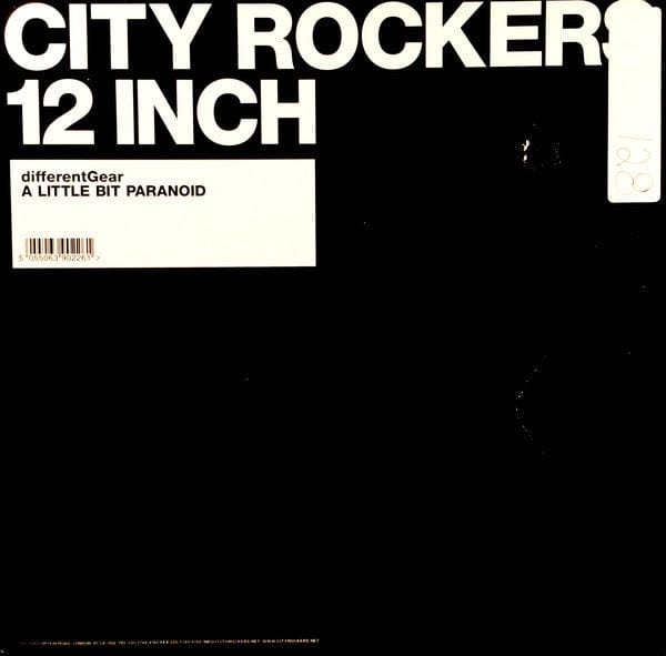 Different Gear - A Little Bit Paranoid (12") City Rockers