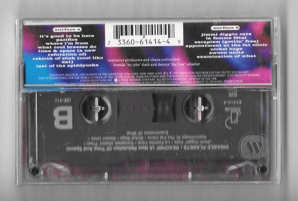 Digable Planets – Reachin' (A New Refutation Of Time And Space) (Cassette, Pendulum Records, 1993) Image 3