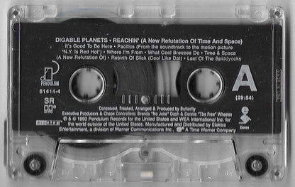 Digable Planets – Reachin' (A New Refutation Of Time And Space) (Cassette, Pendulum Records, 1993) Image 4