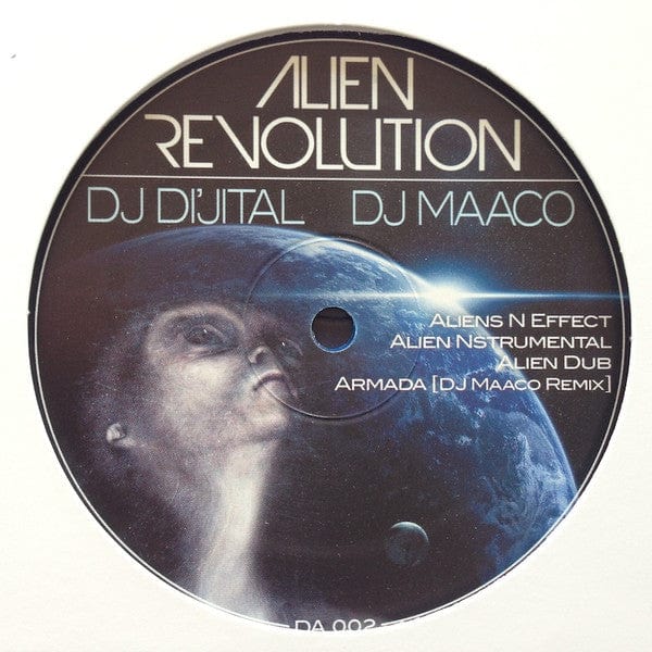 DJ Di'jital / DJ Maaco - Alien Revolution (12") Di'jital Axcess Vinyl