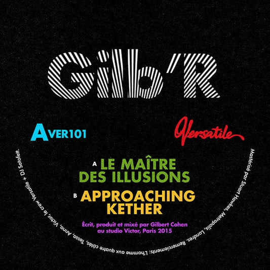 DJ Gilb'R - Le Maitre Des Illusions (12") Versatile Records Vinyl