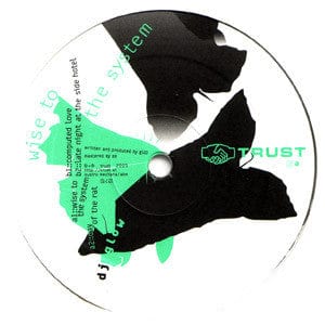 DJ Glow - Wise To The System (12") TRUST Vinyl