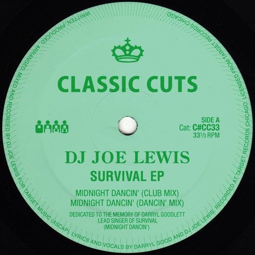 DJ Joe Lewis* - Survival EP (12") Clone Classic Cuts Vinyl