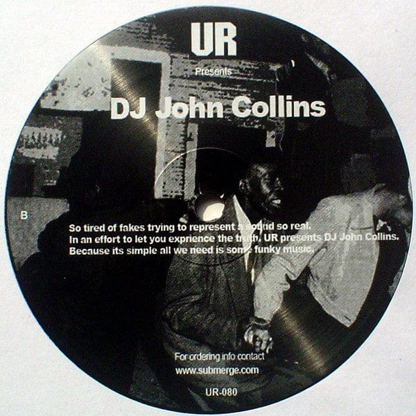 DJ John Collins - Yeah (12") Underground Resistance