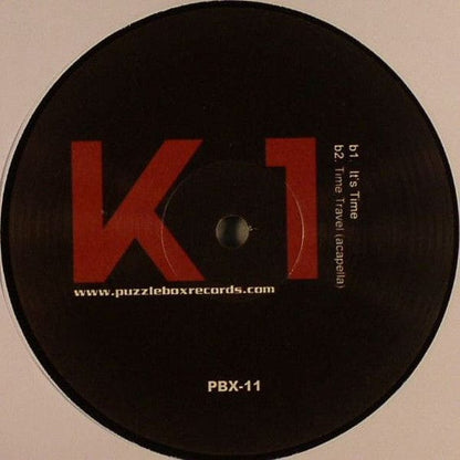 DJ K-1 - Time Travel EP (12", EP) Puzzlebox Records