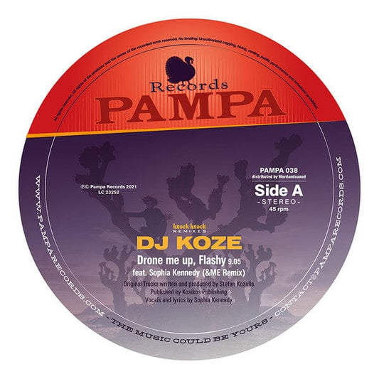 DJ Koze - Knock Knock Remixes (12") Pampa Records Vinyl 4251804128346