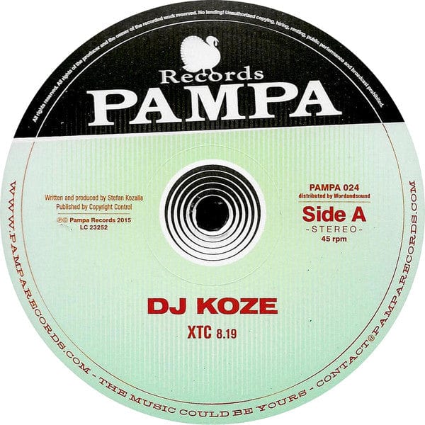DJ Koze - XTC (12") Pampa Records Vinyl 827170592766