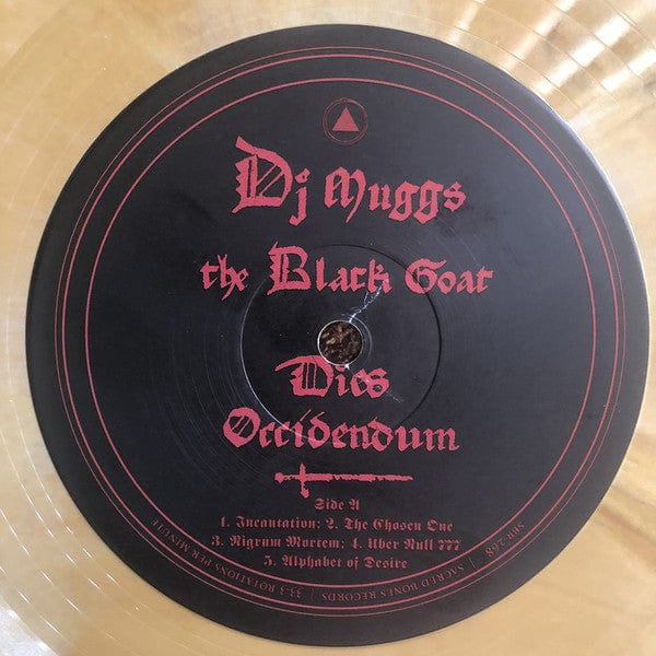 DJ Muggs the Black Goat* - Dies Occidendum (LP) Sacred Bones Records Vinyl 843563137420