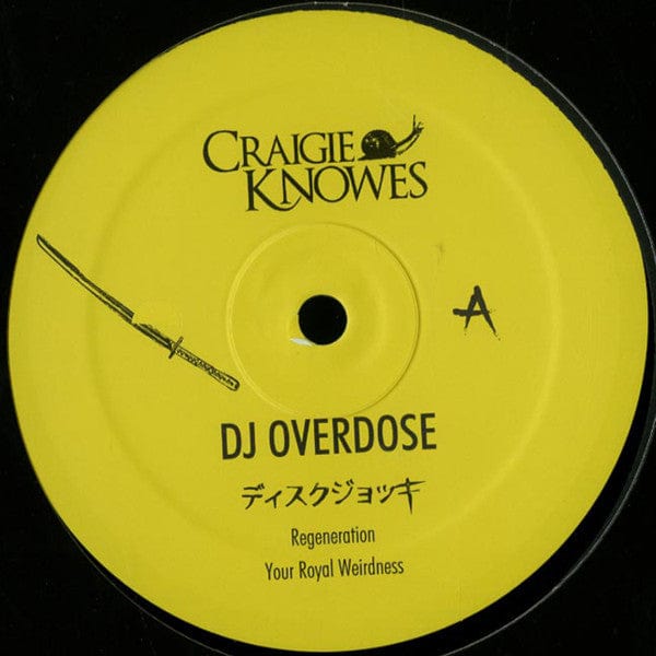 DJ Overdose - Mindstorms EP (12") Craigie Knowes Vinyl