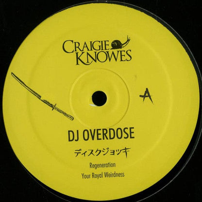 DJ Overdose - Mindstorms EP (12") Craigie Knowes Vinyl