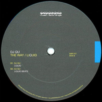 DJ Qu - The Way / Liquid (12") Strength Music Recordings Vinyl