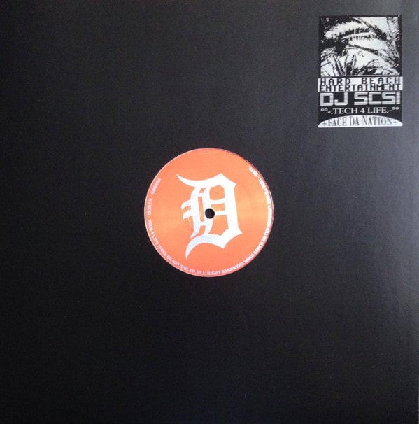 DJ SCSI - Tech 4 Life - Face Da Nation (12", EP, Ltd) Hard Beach Entertainment