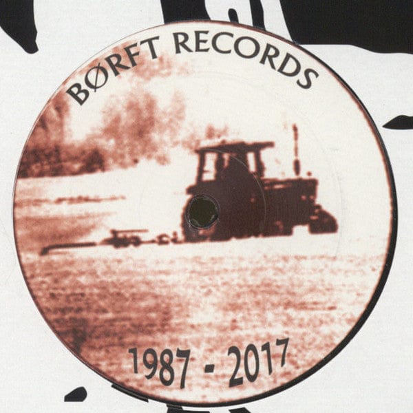 DJ Sotofett – Børft EP (12", Börft Records, 2017) Back Cover