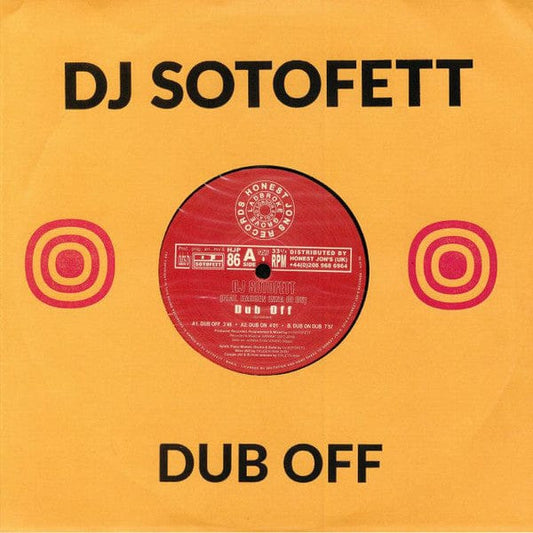 DJ Sotofett Feat. Haugen Inna Di Bu - Dub Off (10") Honest Jon's Records Vinyl