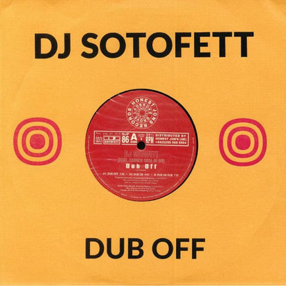 DJ Sotofett Haugen Inna Di Bu – Dub Off (10", Honest Jon's Records, 2018) Front Cover