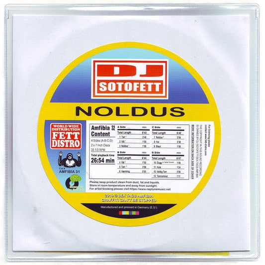DJ Sotofett - Noldus (2x7") Sex Tags Amfibia Vinyl
