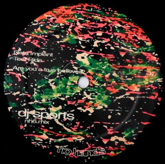 DJ Sports* - Data Implant (12") No Hands Vinyl