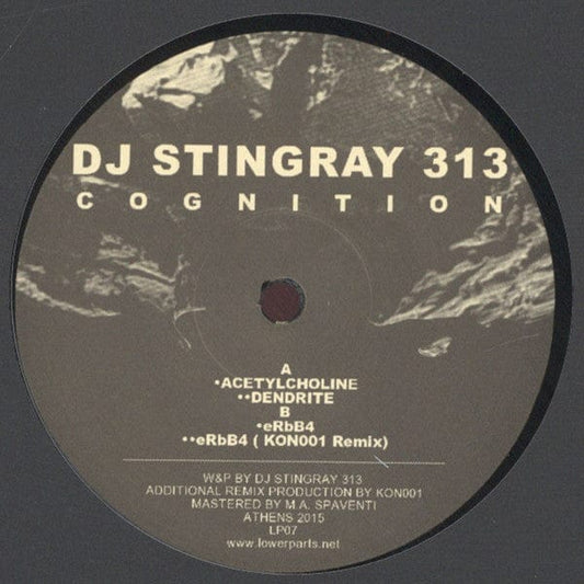 DJ Stingray 313* - Cognition (12") Lower Parts Vinyl