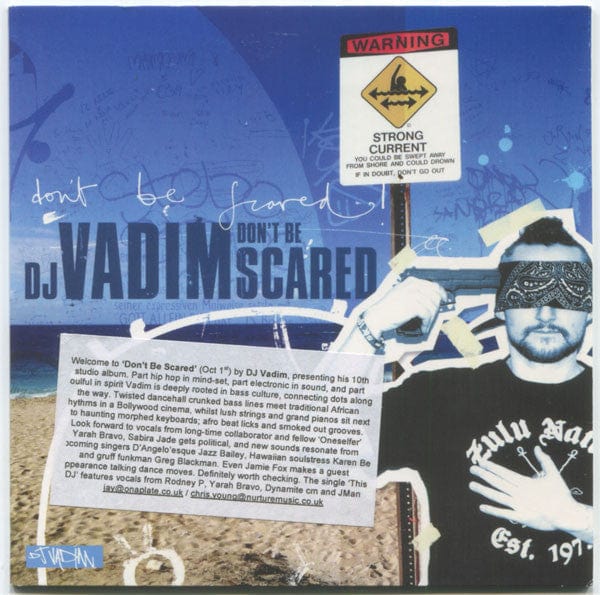 DJ Vadim - Don't Be Scared (CD, Album, Promo) BBE