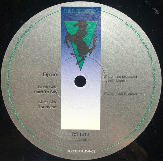 Djrum* - Hard To Say / Tournesol (12") R & S Records Vinyl