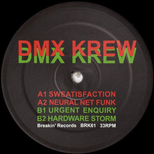 DMX Krew - Sweatisfaction (12", EP) Breakin' Records