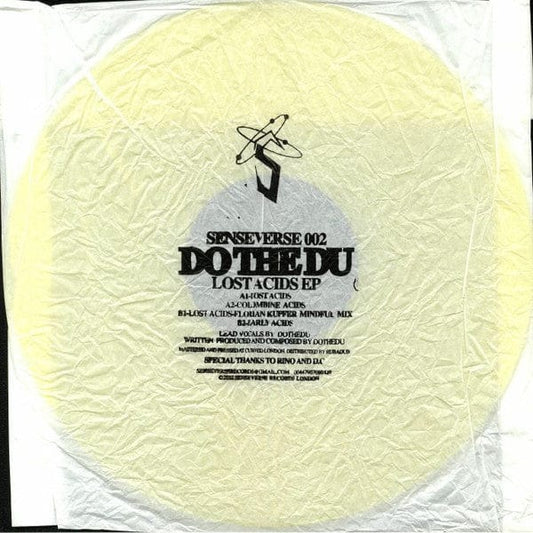 Do The Du - Lost Acids EP (12") Senseverse Records Vinyl