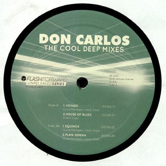 Don Carlos - The Cool Deep Mixes (12") Flash Forward