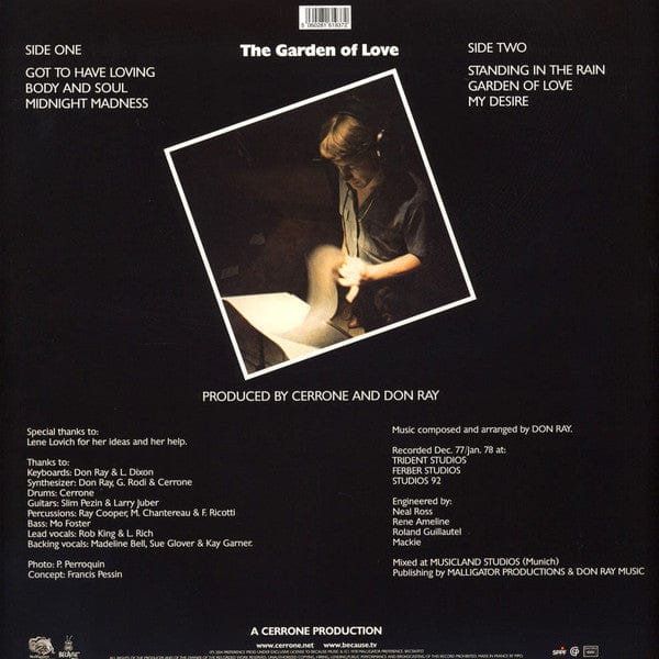 Don Ray - The Garden Of Love on Because Music at Further Records