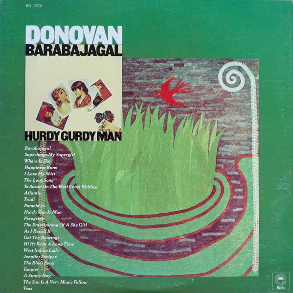 Donovan - Barabajagal / Hurdy Gurdy Man (2xLP, Comp, Gat) Epic