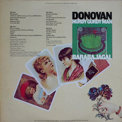 Donovan - Barabajagal / Hurdy Gurdy Man (2xLP, Comp, Gat) Epic