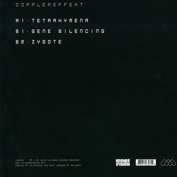 Dopplereffekt - Tetrahymena (12") Leisure System Vinyl 880319639319