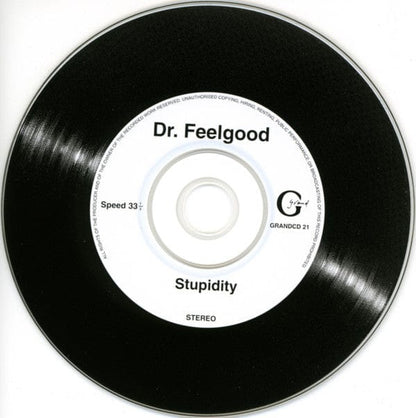 Dr. Feelgood - Stupidity (CD) Grand Records (2) CD 5018349021025
