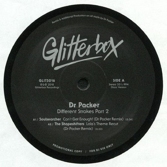 Dr. Packer - Different Strokes Part 2 (12", Promo) Glitterbox