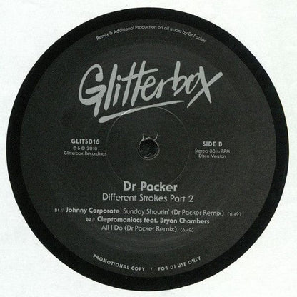 Dr. Packer - Different Strokes Part 2 (12", Promo) Glitterbox