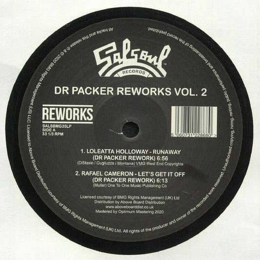 Dr. Packer - Dr. Packer Reworks Volume 2 (12") Salsoul Records