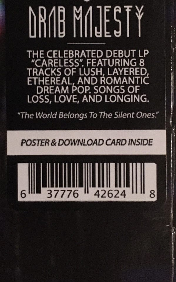Drab Majesty - Careless  (LP) Dais Records Vinyl 637776426248