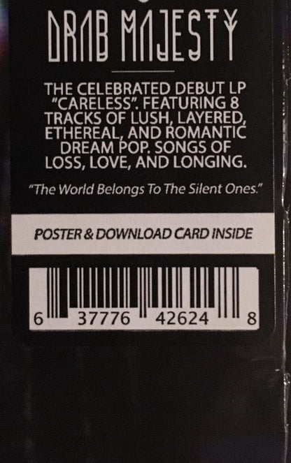 Drab Majesty - Careless  (LP) Dais Records Vinyl 637776426248