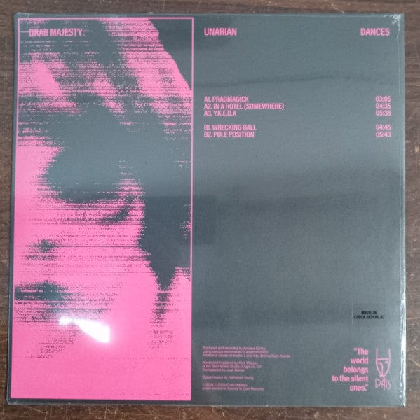 Drab Majesty - Unarian Dances (12") Dais Records Vinyl 011586672000