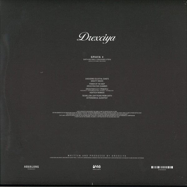 Drexciya - Grava 4  (2x12") Clone Vinyl 8718723000239