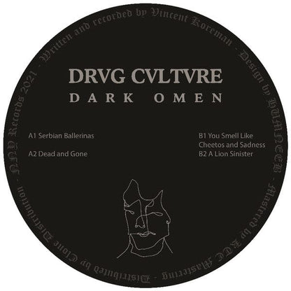 Drvg Cvltvre - Dark Omen (12") NNY Records Vinyl
