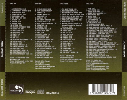 Duane Eddy - 6 Classic Albums Plus Bonus Singles And Session Tracks (4xCD) Real Gone CD 5036408129727